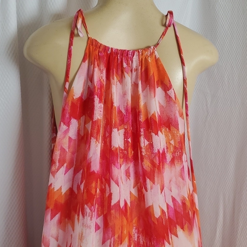 Show Me Your Mumu Rochester Maxi Dress With Side Split Red Size S - Picture 9 of 14